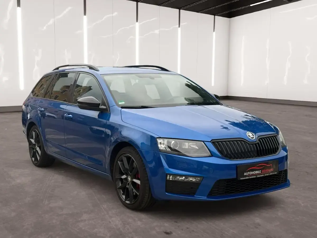 Gebraucht Skoda Octavia RS 220 PS (161 kW) 2016 Blau Kombi