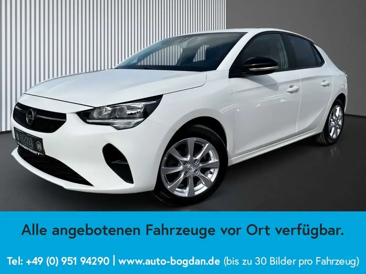 Gebraucht Opel Corsa Edition 75 PS (55 kW) 2021 Weiß Kleinwagen