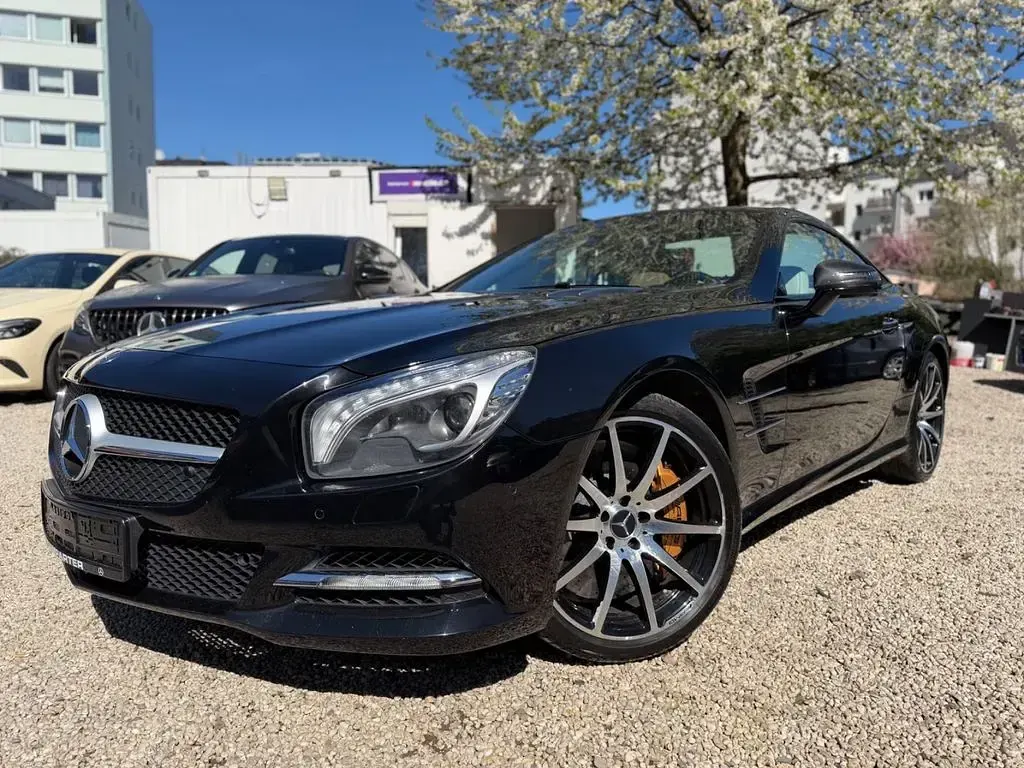 Gebraucht Mercedes SL63 AMG AMG 537 PS (394 kW) 2012 Schwarz Cabrio