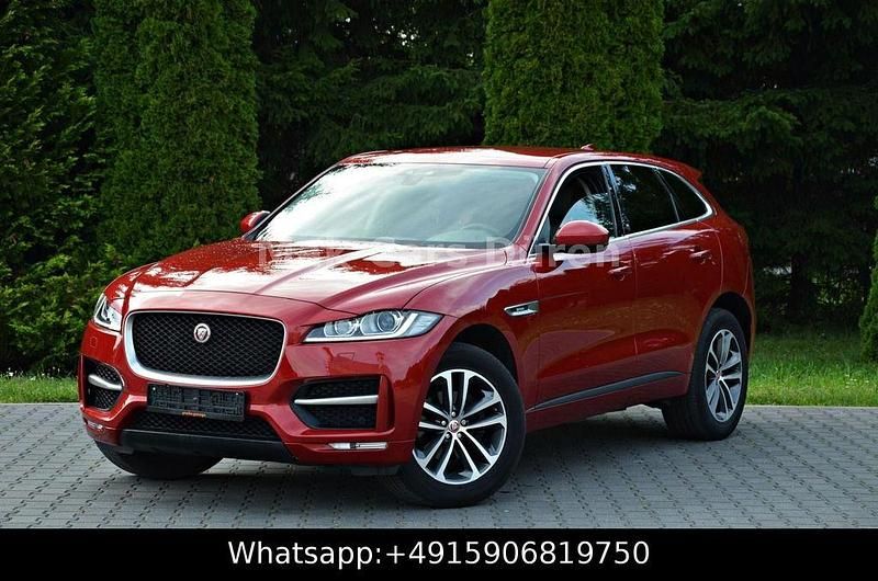 Rot Gebraucht 2016 Jaguar F-Pace SUV | 18.200 € (Fairer Preis) - Bild 1/4