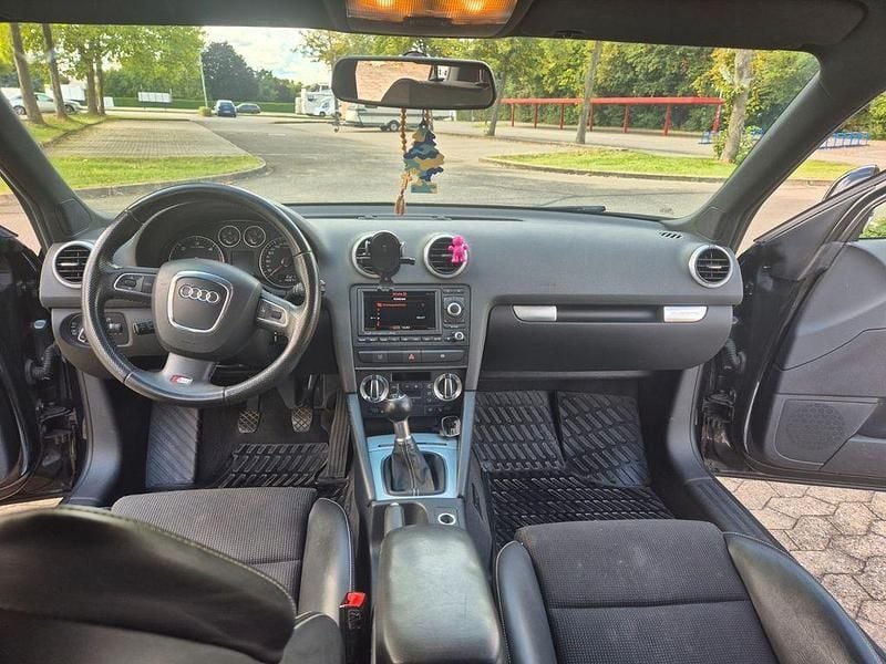 Gebraucht Audi A3 S-Line 170 PS (125 kW) 2009 Schwarz Kleinwagen