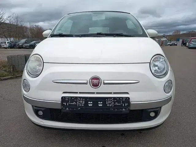 Gebraucht Fiat 500 Lounge 86 PS (63 kW) 2012 Weiß Cabrio