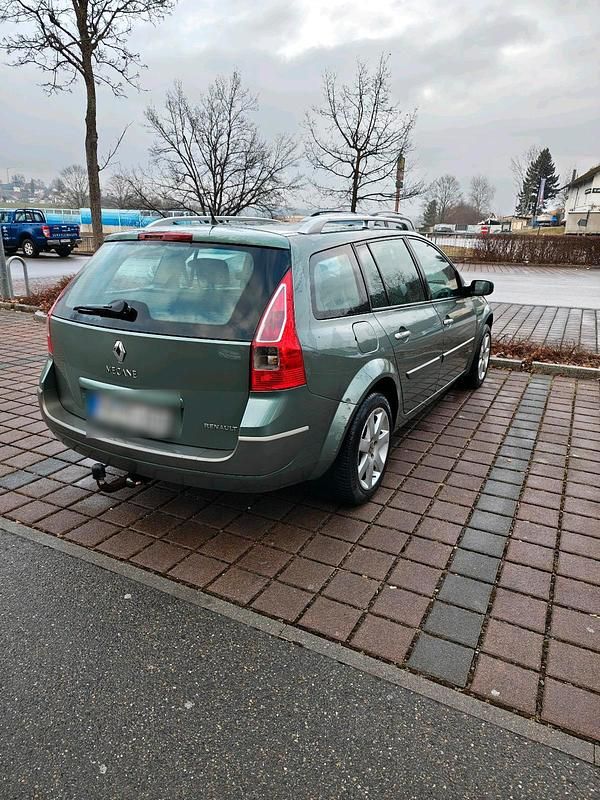 Gebraucht Renault Mégane II 112 PS (82 kW) 2007 Grün Limousine