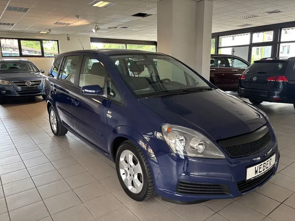 Gebraucht Opel Zafira Sport 150 PS (110 kW) 2006 Blau Van / Kleinbus