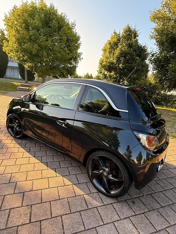 Gebraucht Opel Adam Eco 101 PS (74 kW) 2013 Schwarz Kleinwagen