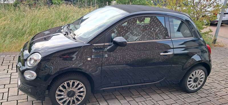 Schwarz Gebraucht 2019 Fiat 500C Cabrio | 9.000 € (Superpreis) - Bild 1/4