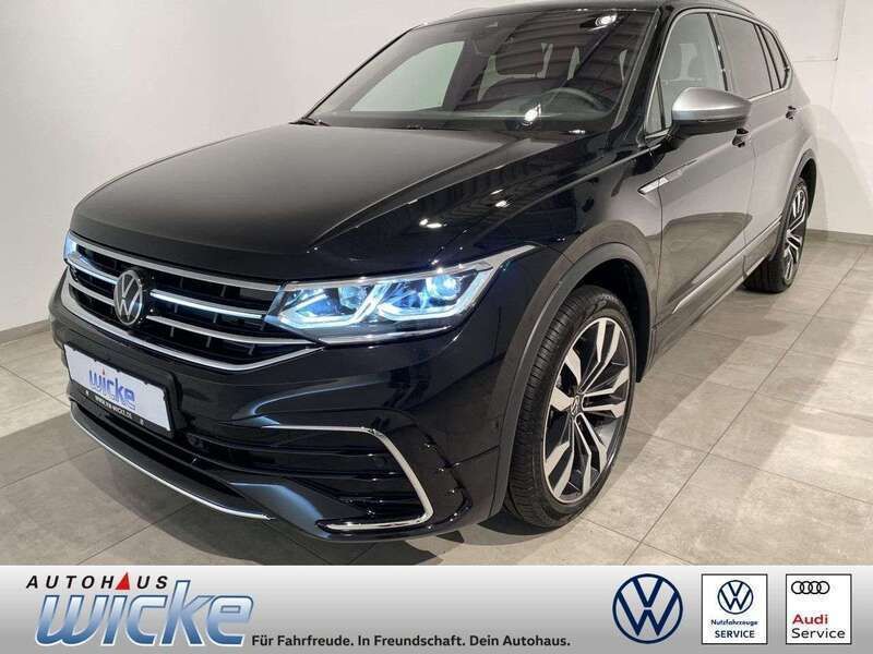 Schwarz Neu 2024 VW Tiguan Allspace R-line SUV | 64.190 € - Bild 1/4