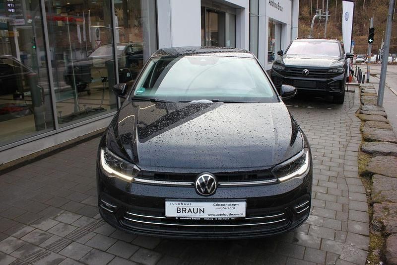Gebraucht VW Polo Style 95 PS (69 kW) 2022 Schwarz Kleinwagen