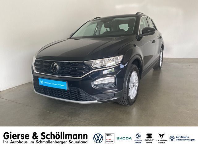 Schwarz Gebraucht 2021 VW T-Roc Style SUV | 18.450 € (Fairer Preis) - Bild 1/4