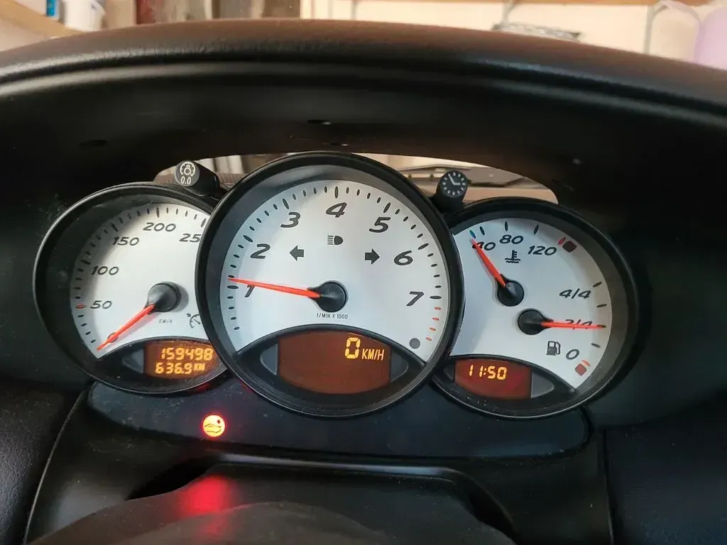 Gebraucht Porsche Boxster 228 PS (167 kW) 2000 Blau Cabrio