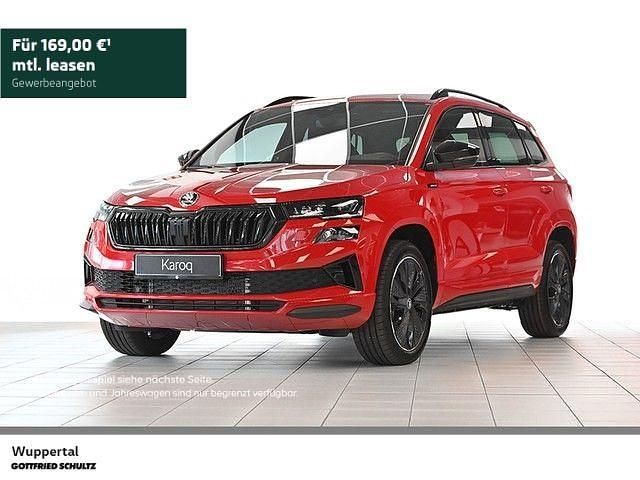 Rot Neu 2025 Skoda Karoq SportLine SUV | 40.180 € (Teuer) - Bild 1/4