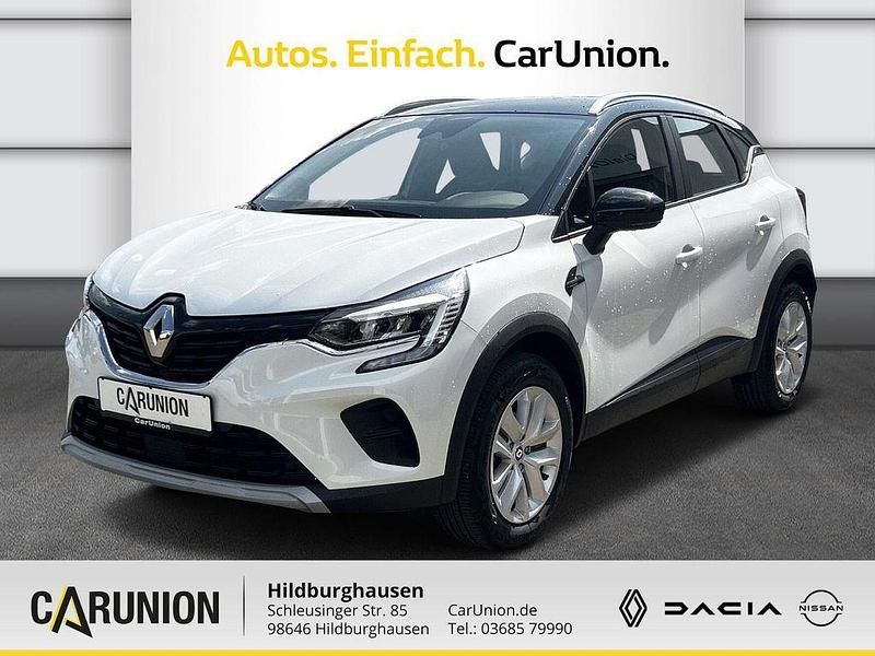 Gebraucht Renault Captur Equilibre 140 PS (102 kW) 2024 Perlmuttweiß metallic, black pearlschwarz metall SUV