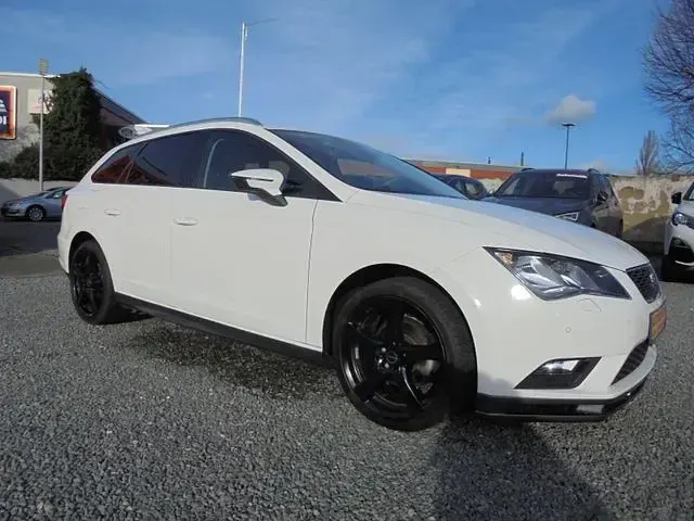Gebraucht Seat Leon ST Style 110 PS (80 kW) 2016 Weiß Kombi