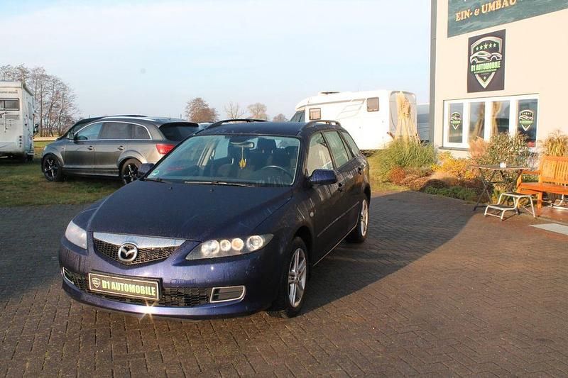 Violett Gebraucht 2006 Mazda 6 Inclusive Kombi | 999 € (Guter Preis) - Bild 1/4