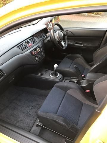 Gebraucht Mitsubishi Lancer 381 PS (280 kW) 2001 Gelb Coupé