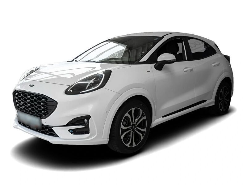 Weiss Gebraucht 2021 Ford Puma ST-Line SUV | 25.449 € (Teuer) - Bild 1/4