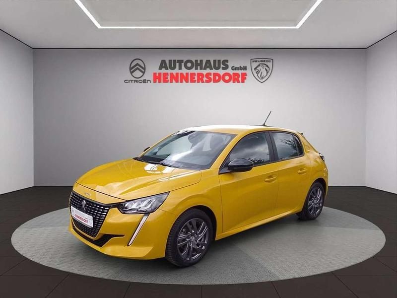 Gelb Gebraucht 2022 Peugeot 208 Active Kleinwagen | 16.480 € (Teuer) - Bild 1/4