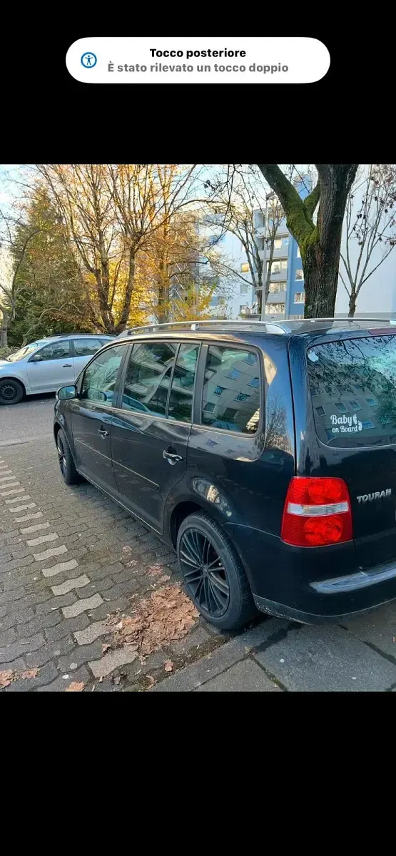 Gebraucht VW Touran 150 PS (110 kW) 2005 Schwarz Van / Kleinbus