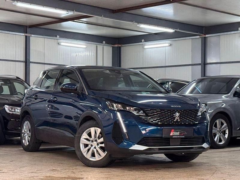 Blau Gebraucht 2021 Peugeot 3008 Business-Line SUV | 15.890 € (Fairer Preis) - Bild 1/4