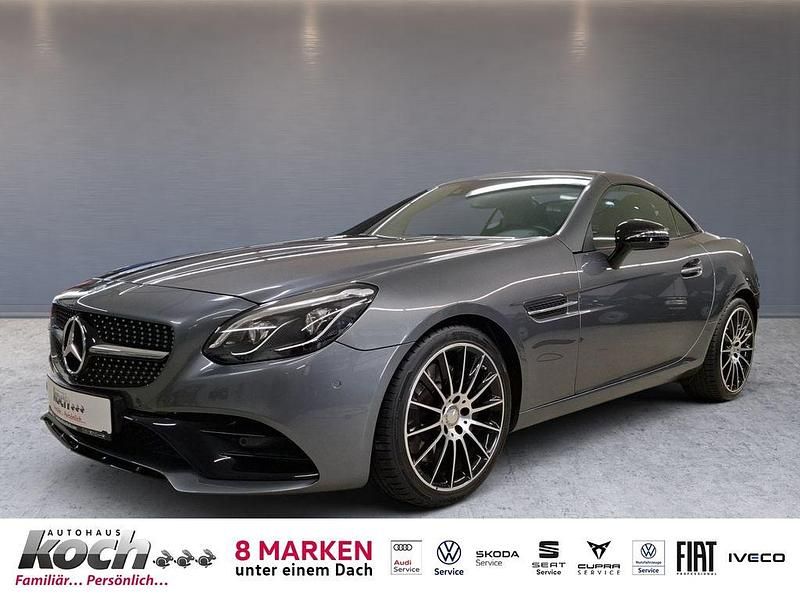 Grau Gebraucht 2016 Mercedes SLC200 AMG Cabrio | 26.790 € (Fairer Preis) - Bild 1/4
