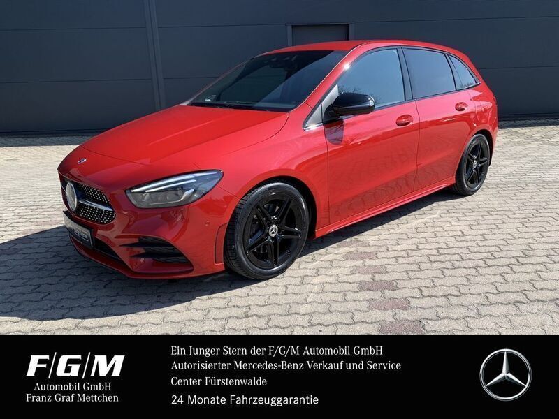 Rot Gebraucht 2019 Mercedes B220 AMG Van / Kleinbus | 25.770 € (Fairer Preis) - Bild 1/4