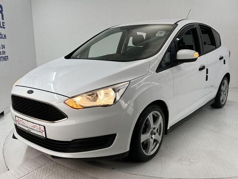 Gebraucht Ford C-MAX Ambiente 101 PS (74 kW) 2016 Weiß Van / Kleinbus