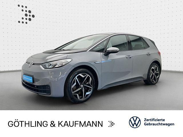 Grau Gebraucht 2021 VW ID.3 Pro Performance Kleinwagen | 19.980 € (Fairer Preis) - Bild 1/3