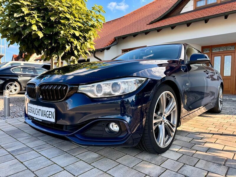 Blau Gebraucht 2016 BMW 430 Gran Coupé Sport Line Coupé | 16.890 € (Guter Preis) - Bild 1/4