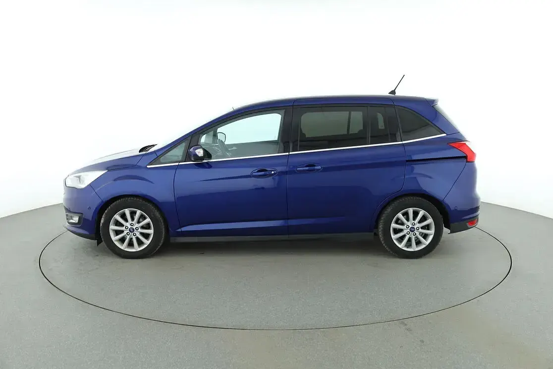 Gebraucht Ford Grand C-Max Titanium 150 PS (110 kW) 2017 Blau Van / Kleinbus