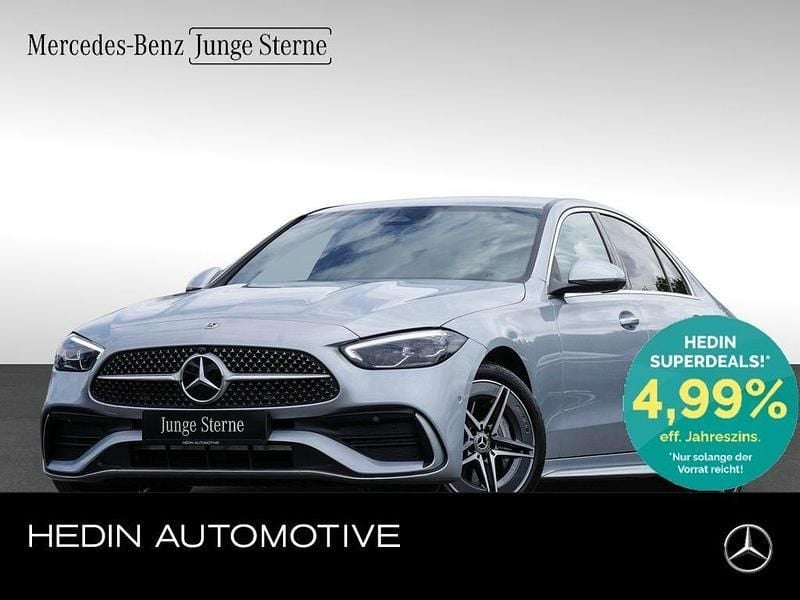Silber Gebraucht 2024 Mercedes C200 AMG Limousine | 46.690 € (Teuer) - Bild 1/4