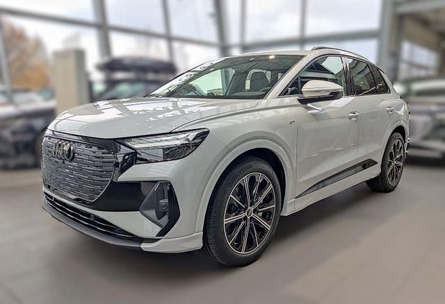 Weiß Gebraucht 2024 Audi Q4 e-tron S-Line SUV | 46.960 € - Bild 1/4