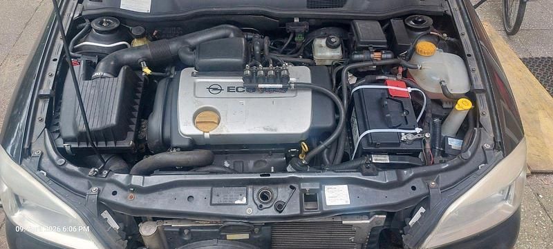 Gebraucht Opel Astra Elegance 101 PS (74 kW) 2001 Schwarz Kombi