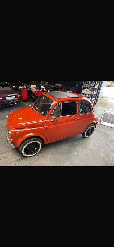 Rot Gebraucht 1974 Fiat 500 Kleinwagen | 4.990 € - Bild 1/4