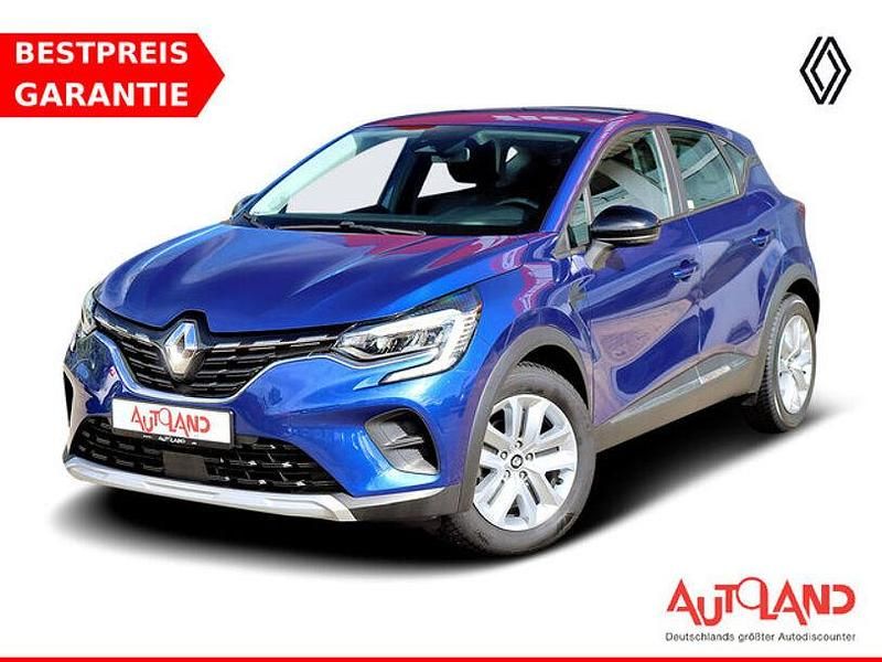 Dunkelblau (metallic) Gebraucht 2021 Renault Captur Business SUV | 16.990 € (Etwas zu teuer) - Bild 1/4