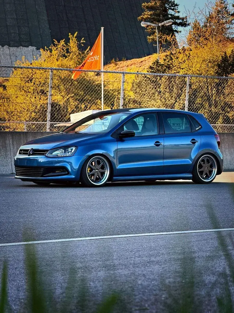 Usata VW Polo GT 150 CV (110 kW) 2014 Blu Utilitaria