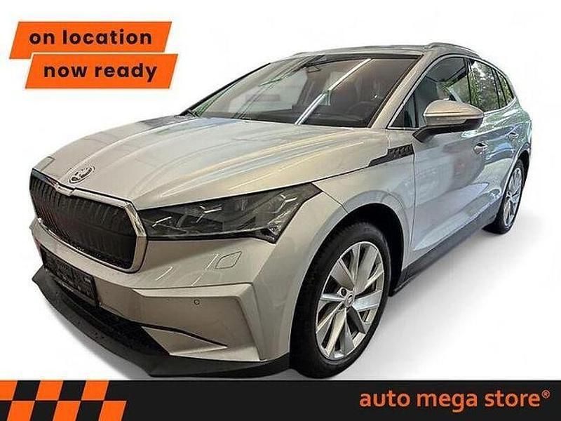 Silber Gebraucht 2021 Skoda Enyaq iV Loft SUV | 23.699 € (Fairer Preis) - Bild 1/4