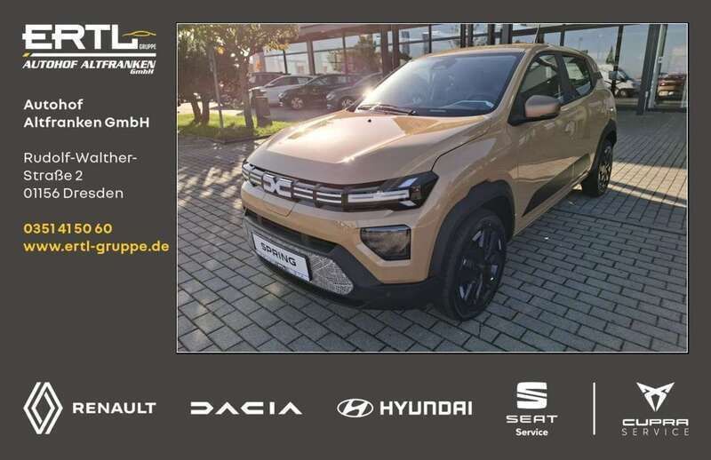 Beige Neu 2024 Dacia Spring Extreme Kleinwagen | 22.540 € (Teuer) - Bild 1/3