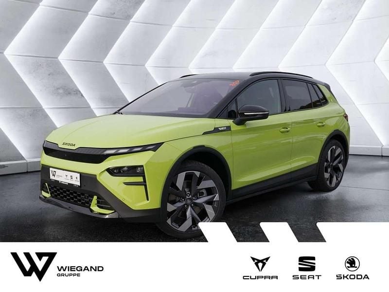 Grün (grün / mamba green) Neu 2025 Skoda Elroq Lounge SUV | 49.850 € (Guter Preis) - Bild 1/4