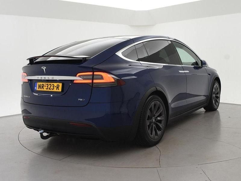 Second-hand Tesla Model X 244 kW (333 CP) 2017 Albastru SUV
