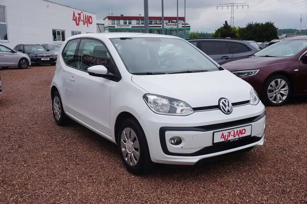 Gebraucht VW up! 60 PS (44 kW) 2018 Rhodium weiß Kleinwagen