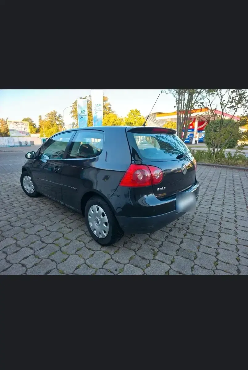 Gebraucht VW Golf V Goal 2007 Schwarz Kleinwagen