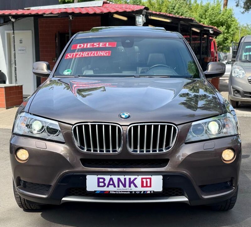 Sparkling bronze metallic Gebraucht 2014 BMW X3 Sport Line SUV | 16.799 € (Superpreis) - Bild 1/4