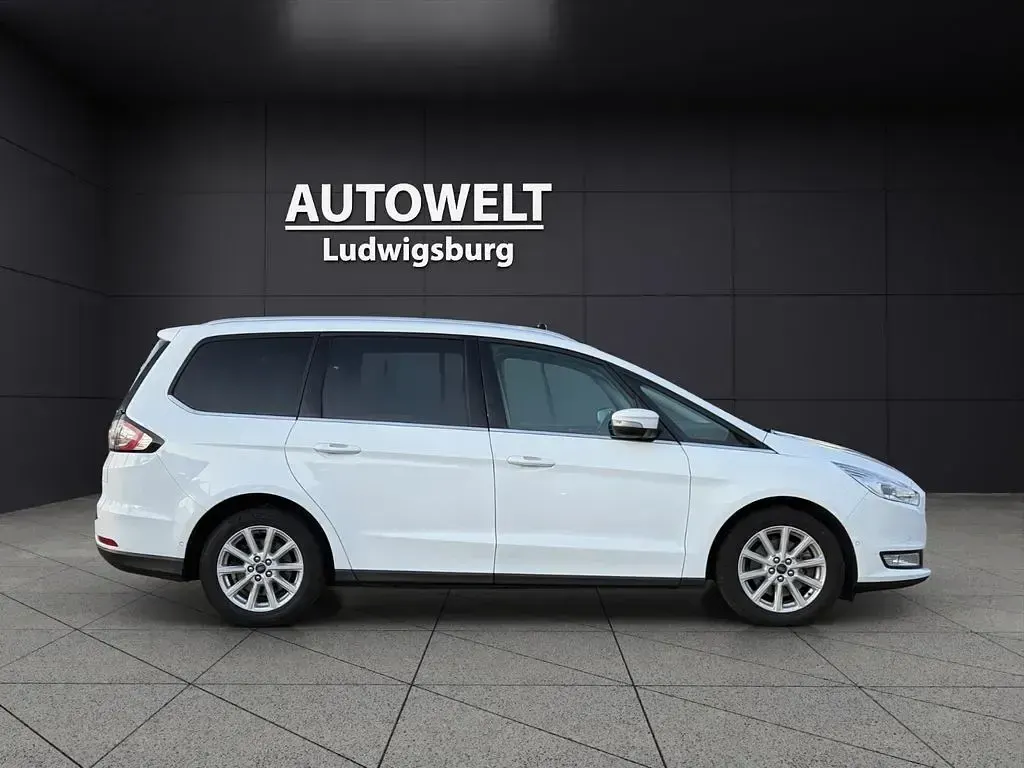 Gebraucht Ford Galaxy Titanium 241 PS (177 kW) 2019 Weiß Van / Kleinbus