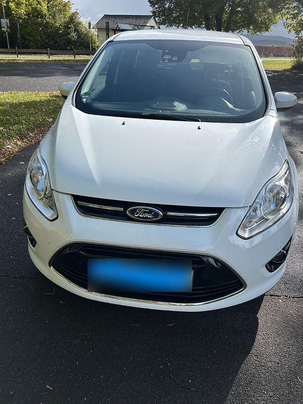 Gebraucht Ford C-MAX Titanium 140 PS (102 kW) 2014 Weiß Van / Kleinbus