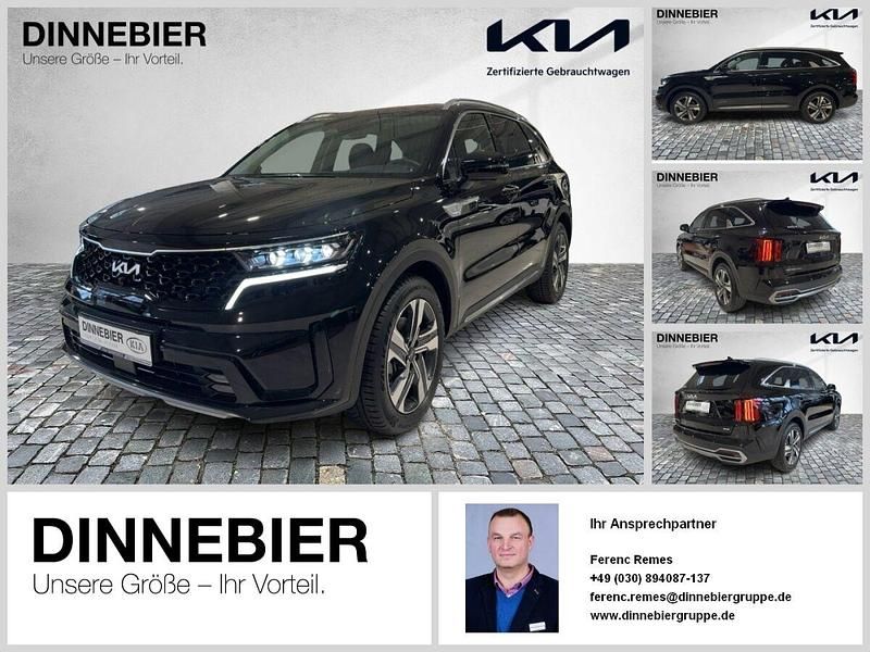 Auroraschwarz met Gebraucht 2024 Kia Sorento 3 SUV | 46.895 € (Superpreis) - Bild 1/4