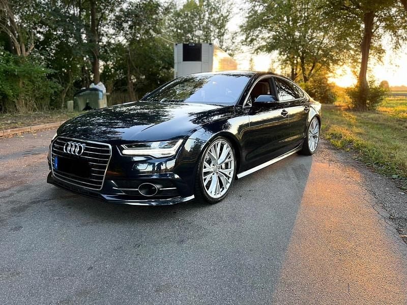 Blau Gebraucht 2015 Audi A7 Sportback S-Line Kleinwagen | 25.000 € (Fairer Preis) - Bild 1/4