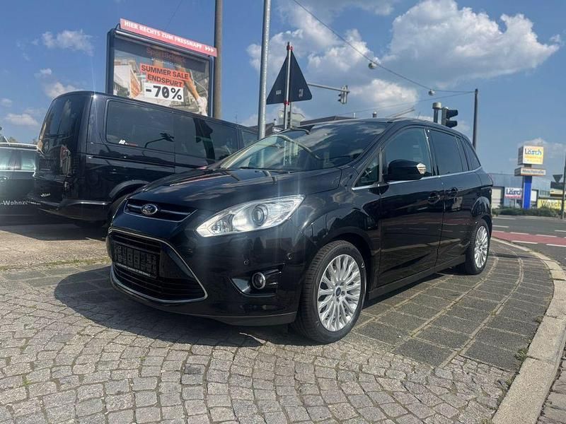 Schwarz Gebraucht 2014 Ford Grand C-Max Titanium Van / Kleinbus | 5.999 € (Guter Preis) - Bild 1/4