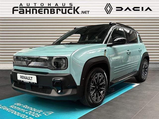 Hellgrün (hautsdefrancegrün, black pearlschwar) Gebraucht 2025 Renault 4 E-Tech Iconic SUV | 37.770 € (Etwas zu teuer) - Bild 1/4