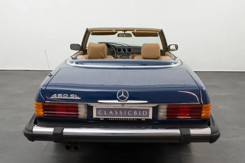 Gebraucht Mercedes SL450 179 PS (131 kW) 1975 Blau Cabrio