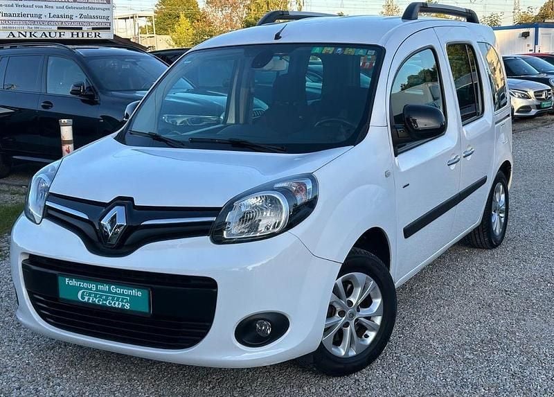 Weiß Gebraucht 2016 Renault Kangoo LIMITED Van / Kleinbus | 9.790 € (Guter Preis) - Bild 1/4